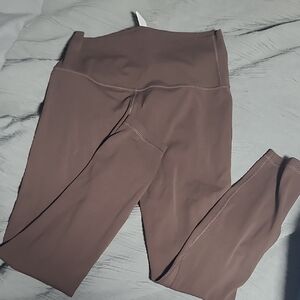 CRZ YOGA Chocolate High-Waisted Leggings
